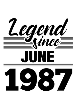 Legend Since June 1987