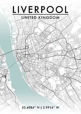 Liverpool City Map