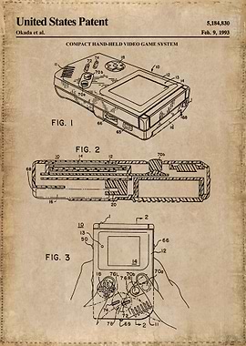 1993 gameboy patent