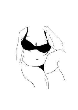 Body Positive Curvy Girl