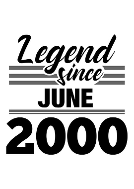 Legend Since June 2000