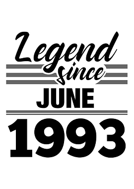 Legend Since June 1993
