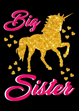 Im a Big Sister Unicorn S