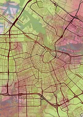 Amsterdam Street Map
