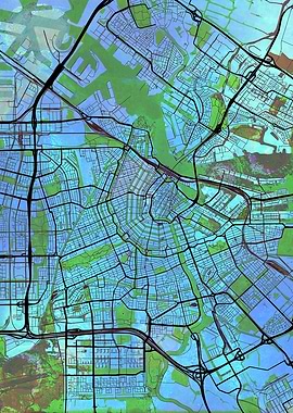 Amsterdam Street Map