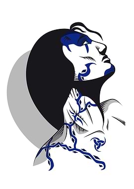 Shieldmaiden in blue 4