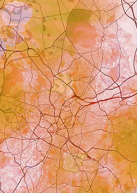 Birmingham Street Map