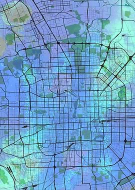 Beijing Street Map