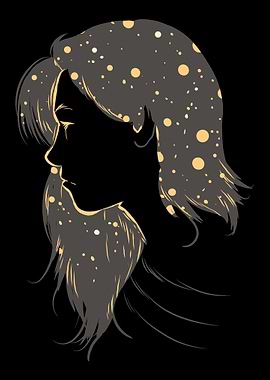 Woman Stars Magic Nature L