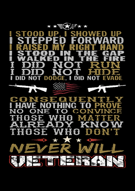 Proud To Be A Veteran