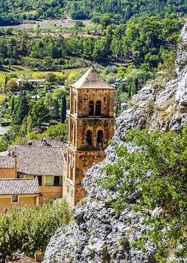 France Moustiers Clocher