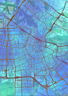 Amsterdam Street Map