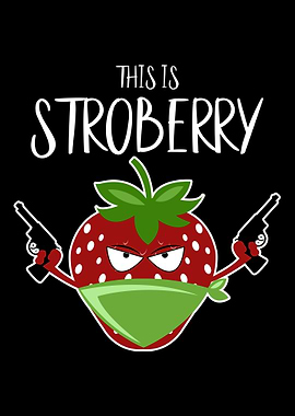 Strawberry Funny Pun This