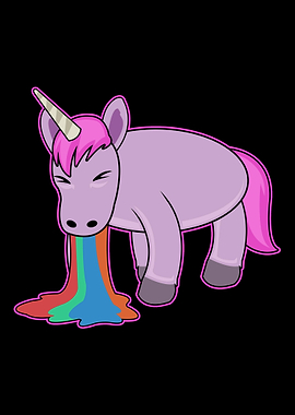Gay Pride Rainbow Unicorn