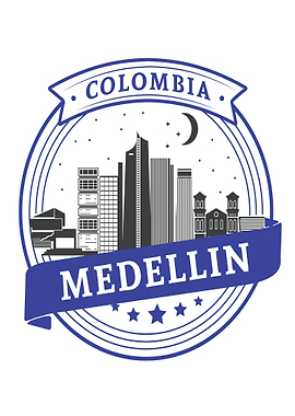 Medellin Colombia Skyline