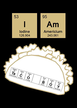 Taco Periodic Table