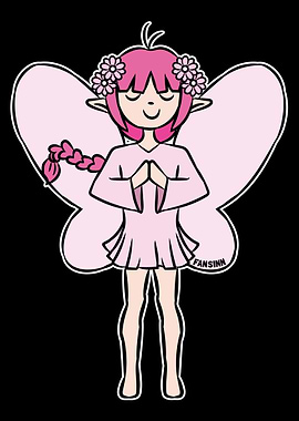 Fairy Pink magic fairy tal