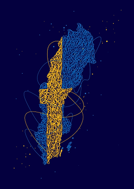 Sweden Ibrahimovic Flag