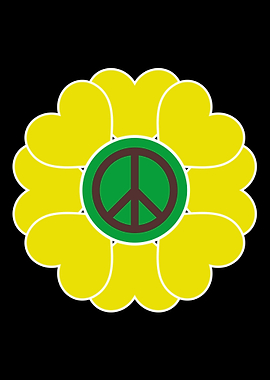 Peace Sign Love 60s 70s Ti