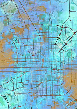 Beijing Street Map