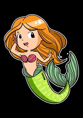 Mermaid Girl Manga water M