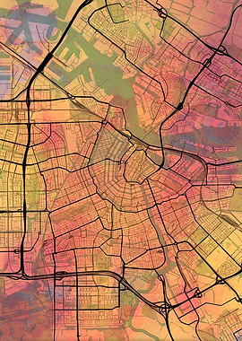 Amsterdam Street Map