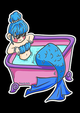 Mermaid Girls Pool Water M