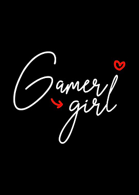 Gamer Girl Gaming Console