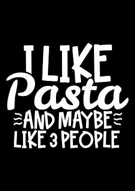 Pasta Foodie Introvert