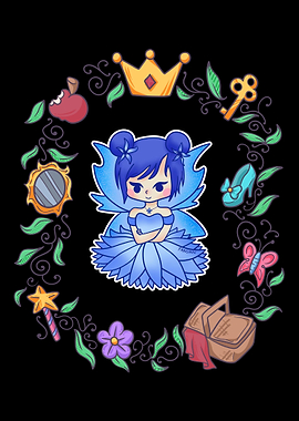 Fee Blue Star fairy tale g