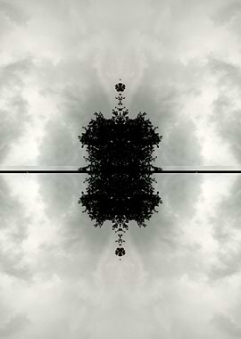 Island with a horizon