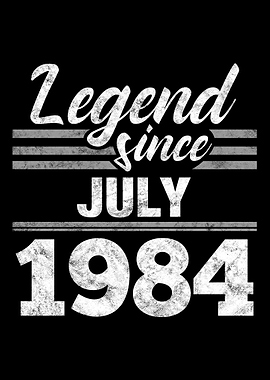 Legend Since July 1984