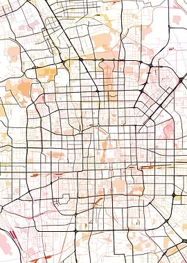 Beijing Street Map