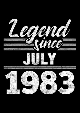 Legend Since July 1983