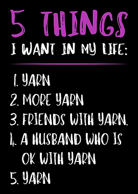 5 Things I Want In My Life