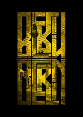BERLIN Text Art