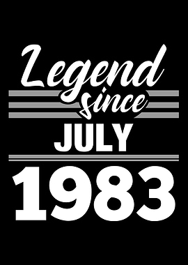 Legend Since July 1983