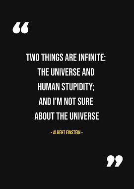 Albert Einstein Quote