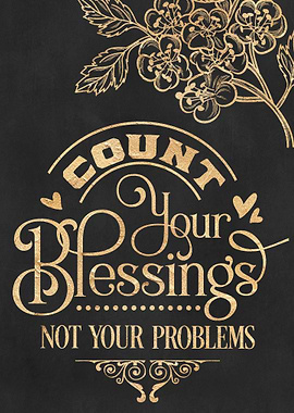 Count your blessings
