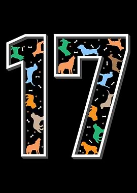 17th birthday dog gift