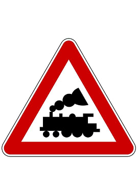 Serbian Road Sign