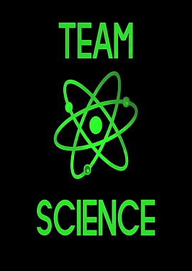 Slogan TEAM SCIENCE with