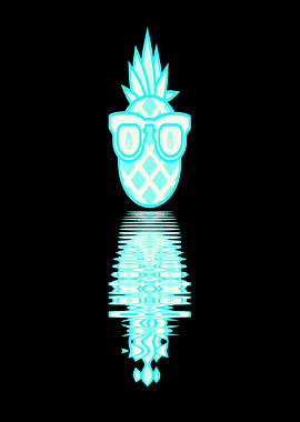 Funny pineapple fruit