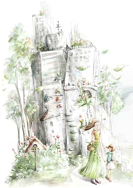 Drawing a world of mother