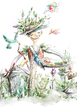 Draw a world of fantasy