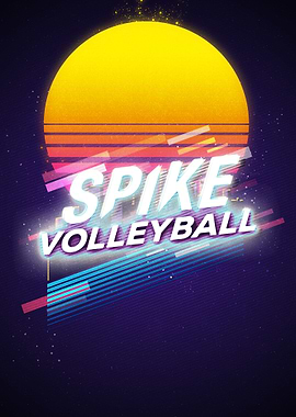 spike volleyball