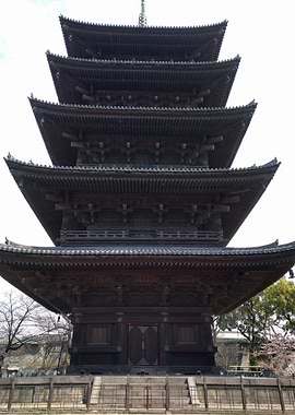 Kyoto Pagoda close up