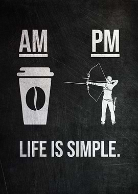 AM Coffee PM Archery
