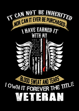 Proud To Be A Veteran