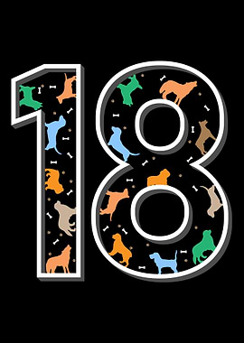 18th birthday dog gift